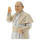 Papst Franziskus, Resin, koloriert, 15 cm s2