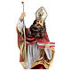 St Augustine of Hippo statue painted resin 20 cm s2