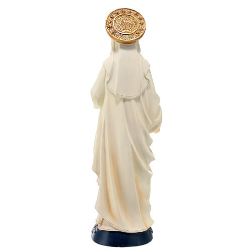 Estatua Sagrado Corazón de María 30 cm resina 6