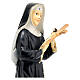 Statue of St. Rita, painted resin, 12 in s4