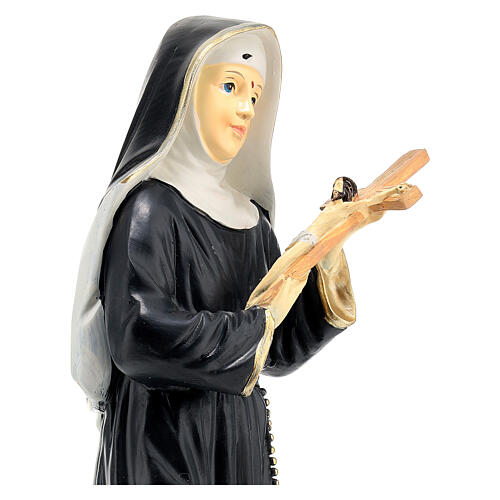 Statue Sainte Rita 30 cm résine 4