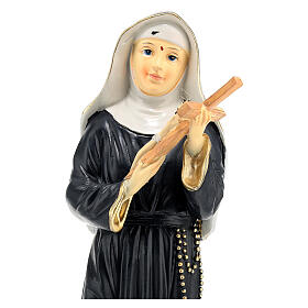 Figura Święta Rita, żywica malowana 30 cm