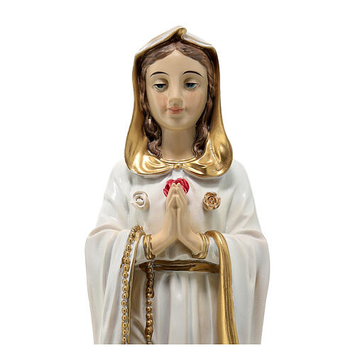 Statue of Our Lady of the Mystic Rose, resin, 12 in 2