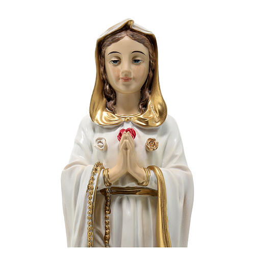 Figura Maria Róża Mistyczna 30 cm, żywica 2