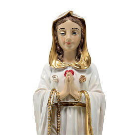 Mary Rosa Mystica statue 30 cm in resin