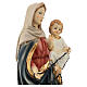 Estatua Virgen con Niño Jesús resina 40 cm s2