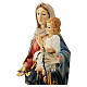 Estatua Virgen con Niño Jesús resina 40 cm s4