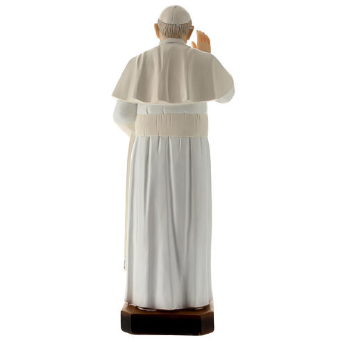Papst Franziskus, Resin, koloriert, 40 cm 7