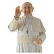 Figura Papież Franciszek 40 cm malowana żywica s2