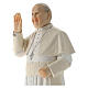 Figura Papież Franciszek 40 cm malowana żywica s4