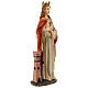 Statue of St. Barbara, painted resin, 16 in s3