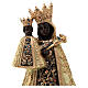 Estatua Virgen Negra Altötting resina 12 cm s2