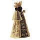 Statue Our Lady of Altötting Black Madonna resin 12 cm s5
