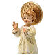 Dzieciątko Jezus figurka z żywicy, białe szaty, 15 cm s2