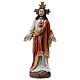 Statua Sacro Cuore Gesù resina 20 cm s1