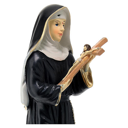 Heilige Rita, Resin, koloriert, 20 cm 4