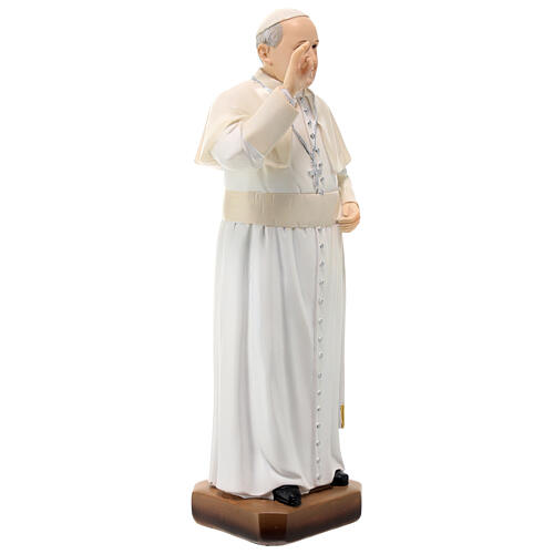 Resin statue of Pope Francis 8 in 5