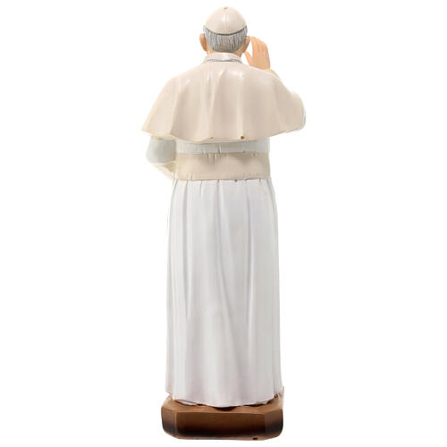 Resin statue of Pope Francis 8 in 8