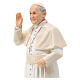 Estatua Papa Francisco resina 20 cm s4