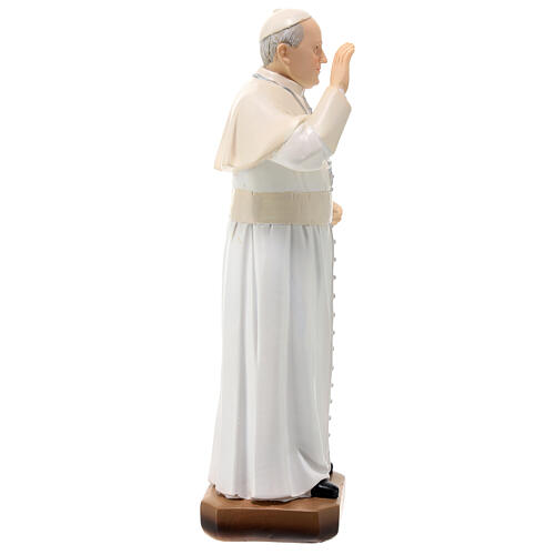 Statua Papa Francesco resina 20 cm  7