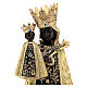 Estatua Virgen Negra Altötting resina 20 cm s2