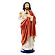 Statue of the Sacred Heart of Jesus, resin, 9 in s1