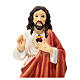 Statue of the Sacred Heart of Jesus, resin, 9 in s2