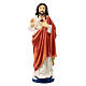 Statue of the Sacred Heart of Jesus resin 25 cm s1