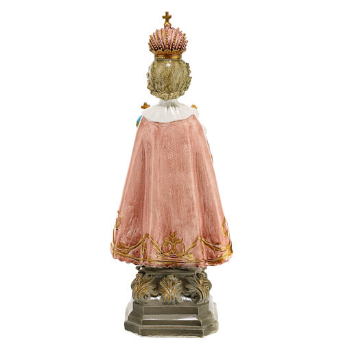Statue of the Infant Jesus of Prague, red cloak, 10 in 6