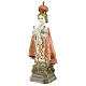 Statue of the Infant Jesus of Prague, red cloak, 10 in s3