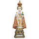 Estatua Niño Jesús Praga capa roja 25 cm s1