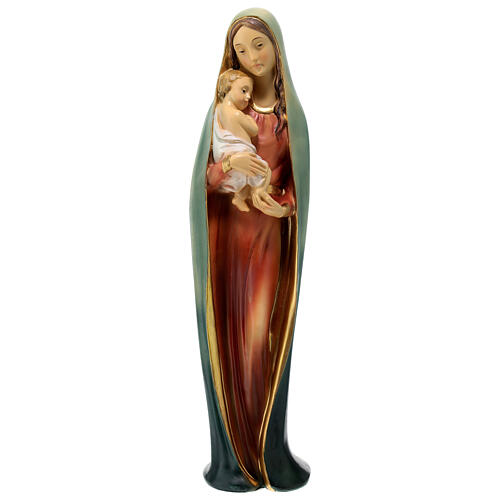 Muttergottes mit dem Kind, moderner Stil, Resin, 30 cm 1