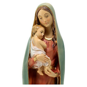 Estatua Virgen Niño Jesús moderna 30 cm