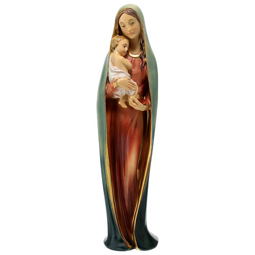 Statua Madonna Gesù Bambino moderna 30 cm  1