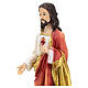 Estatua Sagrado Corazón Jesús resina 30 cm s4