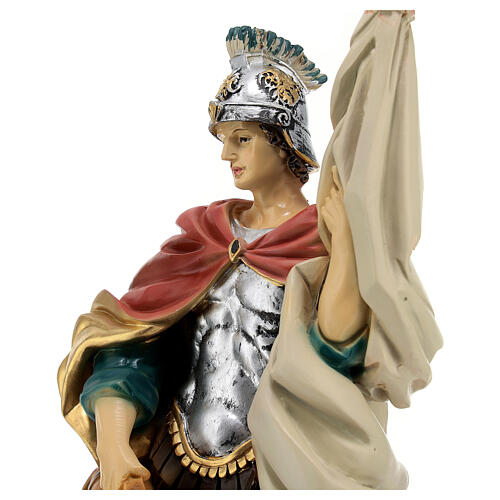 Saint Florian, resin statue, 12 in 6