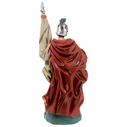 Saint Florian, resin statue, 12 in 9