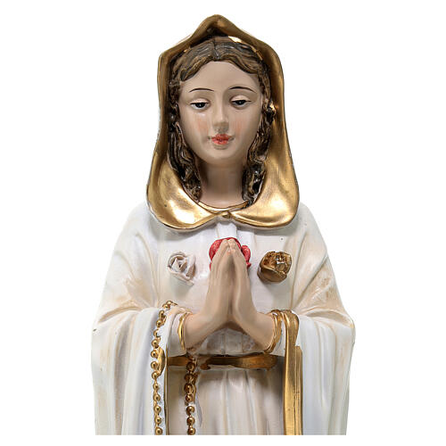 Estatua Virgen Rosa Mística 35 cm 2