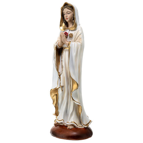 Estatua Virgen Rosa Mística 35 cm 3