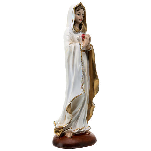 Estatua Virgen Rosa Mística 35 cm 5