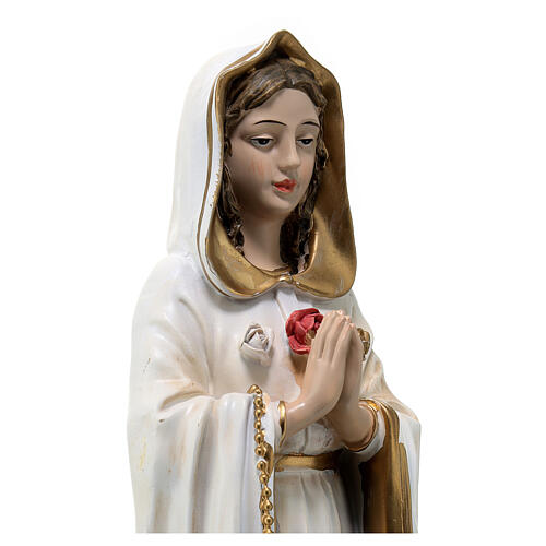 Estatua Virgen Rosa Mística 35 cm 6