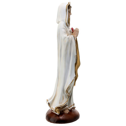 Estatua Virgen Rosa Mística 35 cm 7