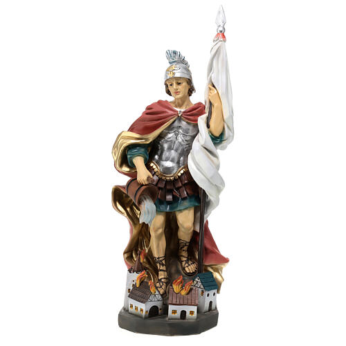 Statue, Heiliger Florian, Resin, koloriert, 50 cm 1