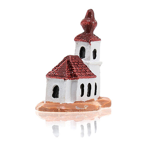 Church of St. Wolfgang, resin, 1 in 4