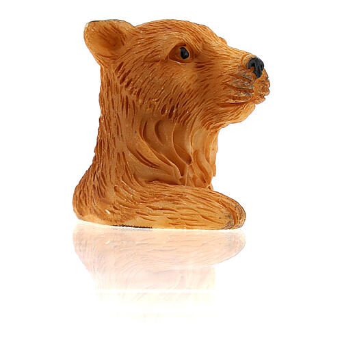 Urso de São Corbiniano resina 2 cm 3