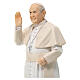 Statue of Pope Francis in resin 30 cm s4