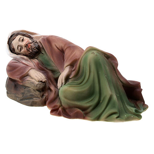 Jesus and apostles Mount of Olives 4 pcs hand painted resin 10 cm 7