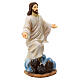 Resurrection of Jesus scene 4 pcs hand painted resin 10 cm s6