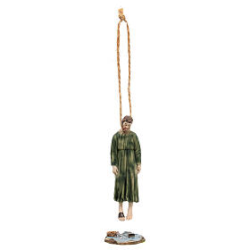 Judas' death, Easter creche, resin, 10 cm