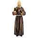 Statue of Saint Pius, painted resin, 18 in s1